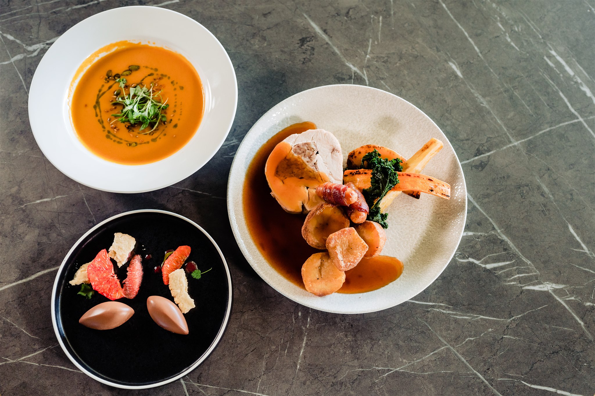 Set Or Choice Three Course Menu